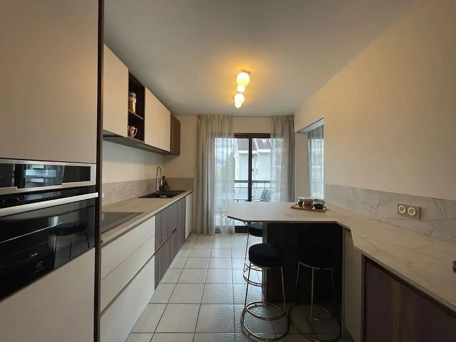 Appartement Le Mont-Veyrier, Parking Et Vue à Annecy
